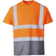Portwest Hi Vis Contrast Short Sleeve T Shirt
