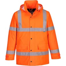 Oxford Weave 300D Class 3 Hi Vis Traffic Jacket