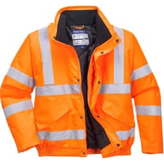 Oxford Weave 300D Class 3 Hi Vis Bomber Jacket