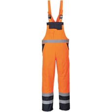 Oxford Weave 300D Class 2 Hi Vis Bib and Brace