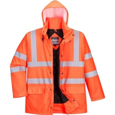 Sealtex Ultra Hi Vis Class 3 Lined Long Jacket