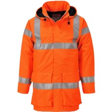 BizFlame Hi Vis Flame Resistant Rain Multi Lite Jacket