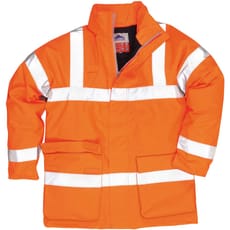 BizFlame Hi Vis Flame Resistant Rain Jacket