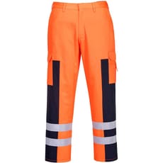 Portwest Hi Vis Ballistic Nylon Panel Work Trousers