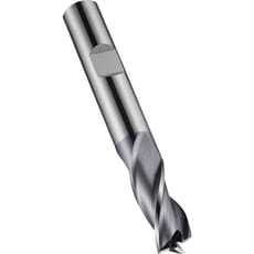 Dormer S933 Solid Carbide TiALN Flatted Shank 3 Flute Slot Drill