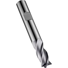 Dormer S944 Solid Carbide TiALN Flatted Shank Multi-Flute End Mill