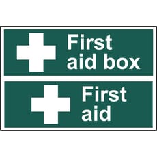 Scan First Aid Box / First Aid Sign