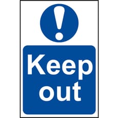 Scan Keep Out Sign