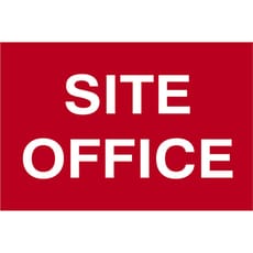 Scan Site Office Sign