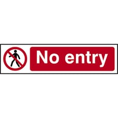 Scan No Entry Sign