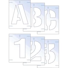 Scan Letter and Number Stencil Kit