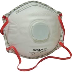 Scan FFP3 Moulded Disposable Dust Valued Mask