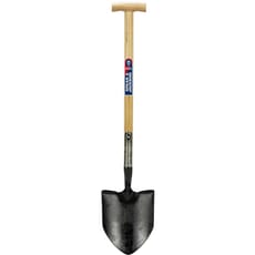Spear and Jackson Neverbend Strapped General Service Treaded Contractors Shovel