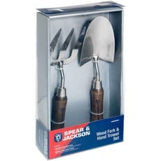 Spear and Jackson Stainless Steel Trowel and Fork Garden Tool Set