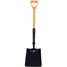 Spear and Jackson Neverbend Insulated Treaded Square Mouth Treaded Contractors Shovel