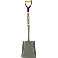 Spear and Jackson Neverbend Solid Socket Square Mouth Contractors Shovel