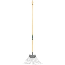 Kew Gardens Carbon Steel Heavy Duty Lawn Rake