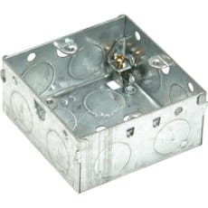 SMJ Single Socket Metal Back Box