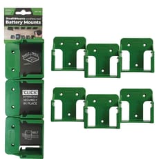 Stealth Mounts 6 Pack Battery Mounts for Metabo 18V Batteries 