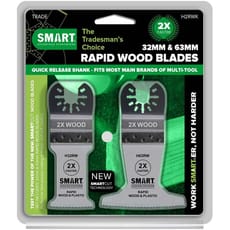 Smart 2 Piece OIS Oscillating Multi Tool Rapid Wood Blade Set