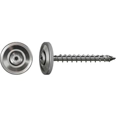 Spax Stainless Steel Raised Countersunk Roof Sheet Sealing Screws