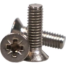 Sirius Countersunk Machine Screw Pozi A2 304 Stainless Steel