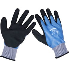 Sealey Worksafe Waterproof Latex Gloves