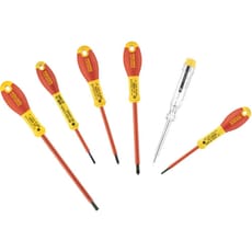 Stanley FatMax 6 Piece Insulated VDE Screwdriver Set