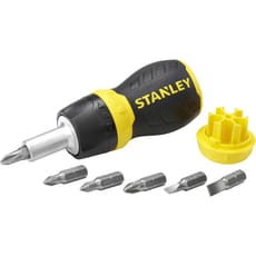 Stanley Multibit Stubby Bit Screwdriver