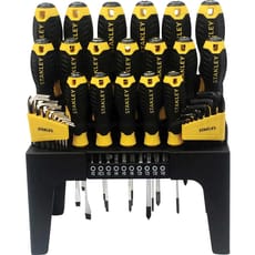 Stanley 44 Piece Screwdriver Rack Set