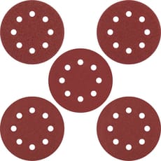 Stanley Hook and Loop ROS Sanding Discs 115mm