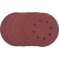 Stanley Hook and Loop ROS Sanding Discs 125mm