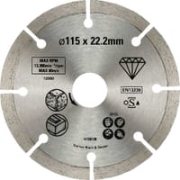 Stanley FatMax Diamond Cutting Disc for Concrete and Brick Stanley FatMax Diamond Cutting Disc for Concrete and Brick