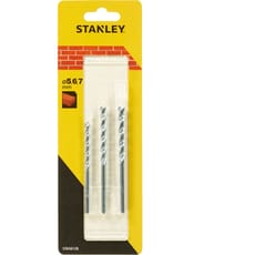 Stanley 3 Piece Masonry Drill Bit Set