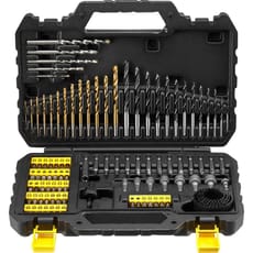 Stanley 100 Piece Drill and Screwdriver Bit Set
