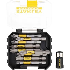 Stanley FatMax Impact Pozi Screwdriver Bits and Ring Magnet