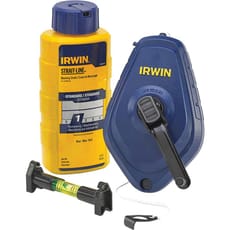 Irwin StraitLine Speedline Pro Chalk Line Reel Set