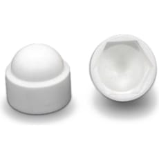 Sirius Plastic Nut Cover Cap White