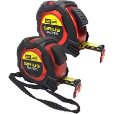 Sirius 2 Piece Professional Tuff Jack Tape Measure Set