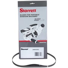 Starrett Univerz M42 Bi Metal Power Tool Bandsaw Blades Pack of 3