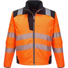 Portwest PW3 Hi Vis Soft Shell Winter Rain Jacket