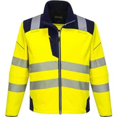 Portwest PW3 Hi Vis Soft Shell Winter Rain Jacket