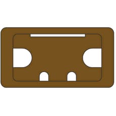 Trend Desk Work Top Cable Tidy Inserts