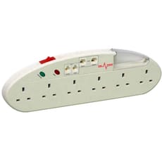 Extension Lead 6 Socket Surge Protected 240v