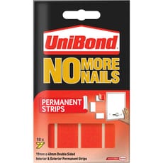 Unibond No More Nails Permanent Adhesive Strips