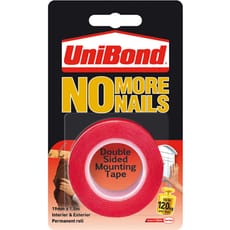 Unibond No More Nails Interior / Exterior Double Sided Mounting Tape