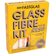 UPO Isopon Fastglas Resin and Glass Fibre Kit