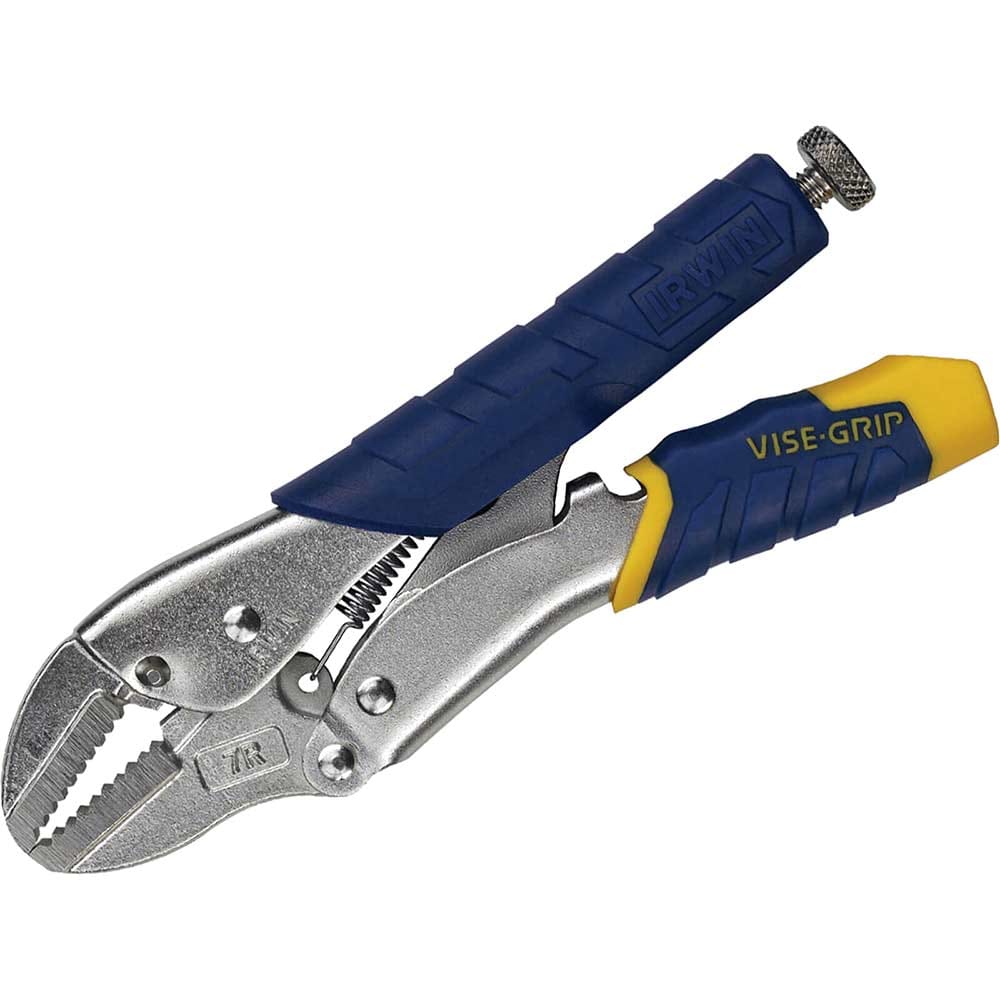 8/10 Inch Locking Pliers Adjustable Wear Resistant Flat Head Vise Locking Grip P