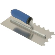 Vitrex Professional Stainless Steel 20mm Notched Adhesive Trowel