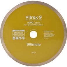 Vitrex Ultimate Diamond Blade for Wet Bridge Tile Saw